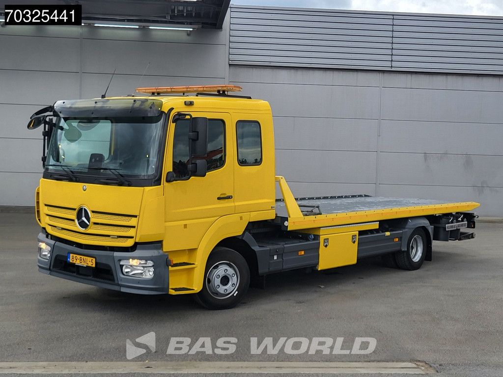 Mercedes Atego 1221 4X2 NL-truck Recovery vehicle Abschleppwagen Winde Brille Automatic Euro 6