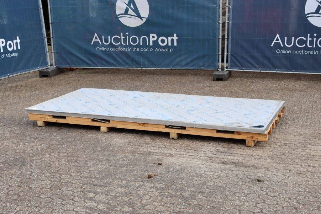 Charge von Edelstahlplatten 1,5 mm, 32 Stück