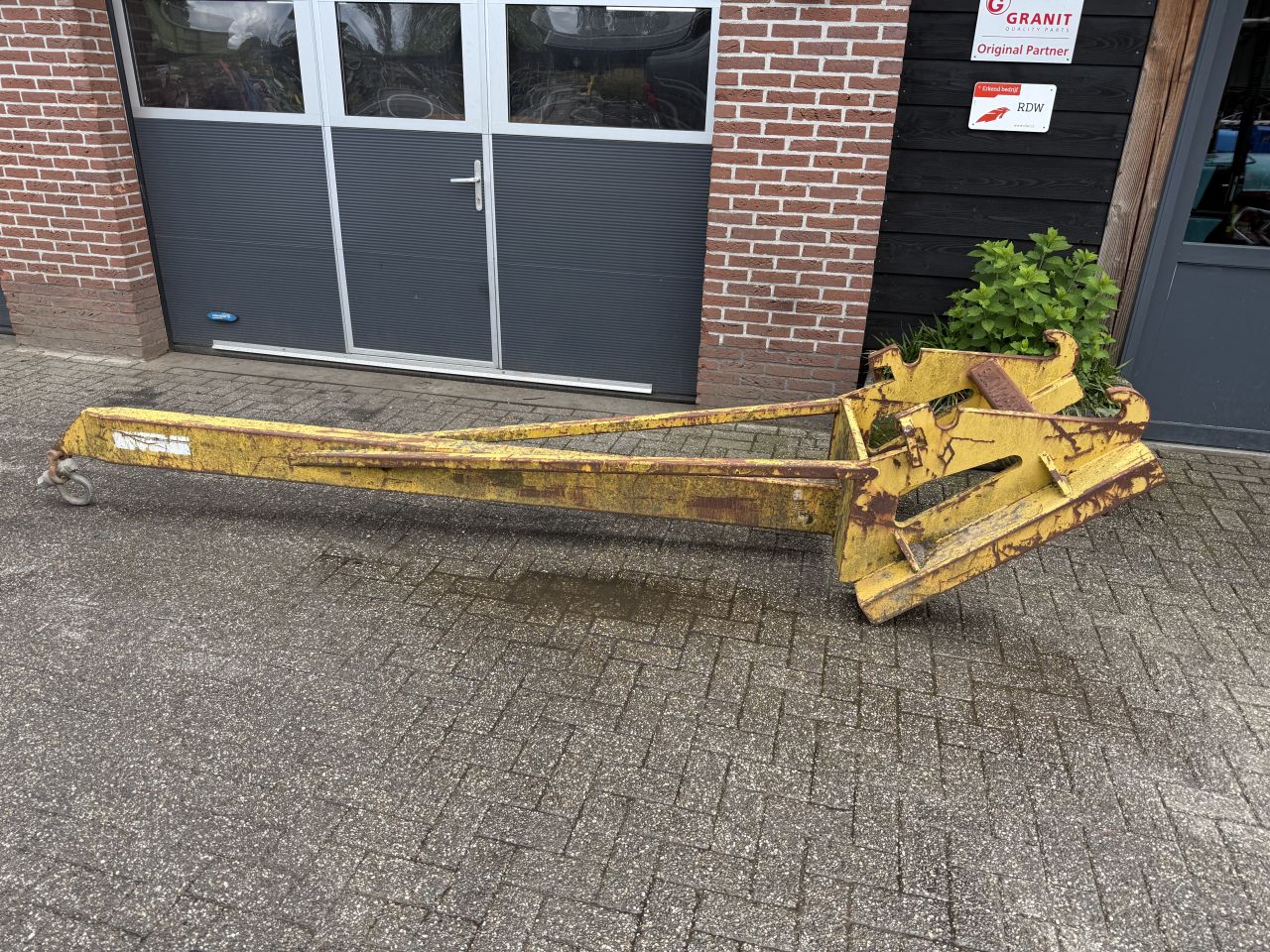 Kruisbak, verlenggiek, jip, hijsjip, snelwissel CW10-CW30