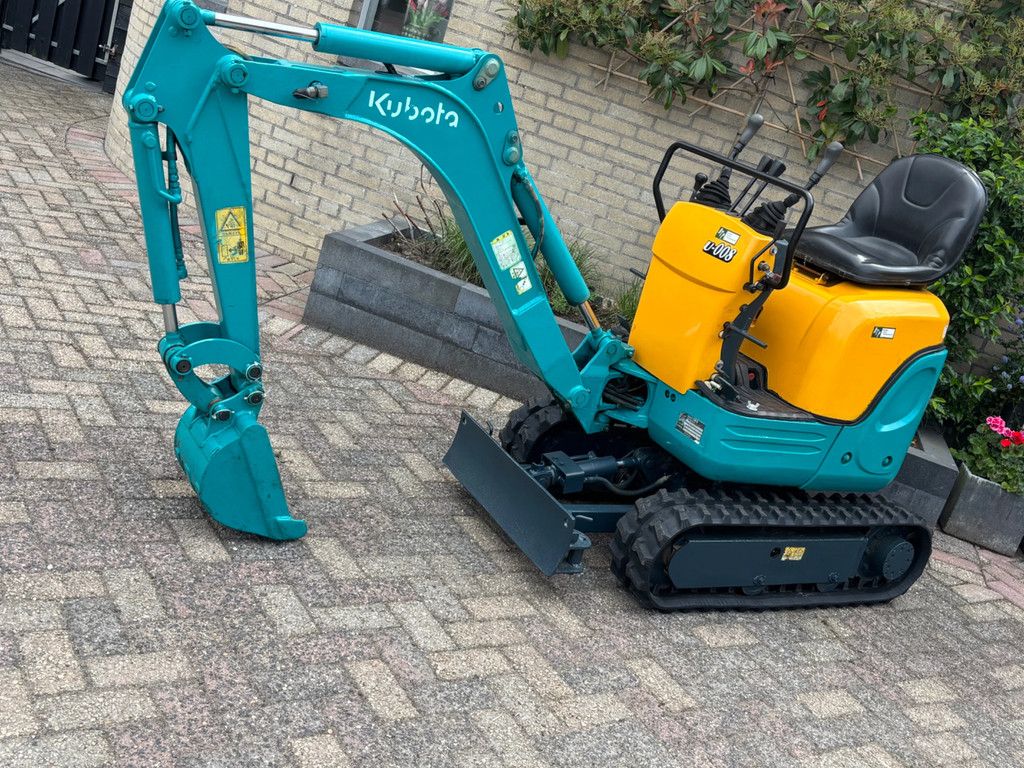 Kubota u-008 u008 gebruikte minigraver graafmachine