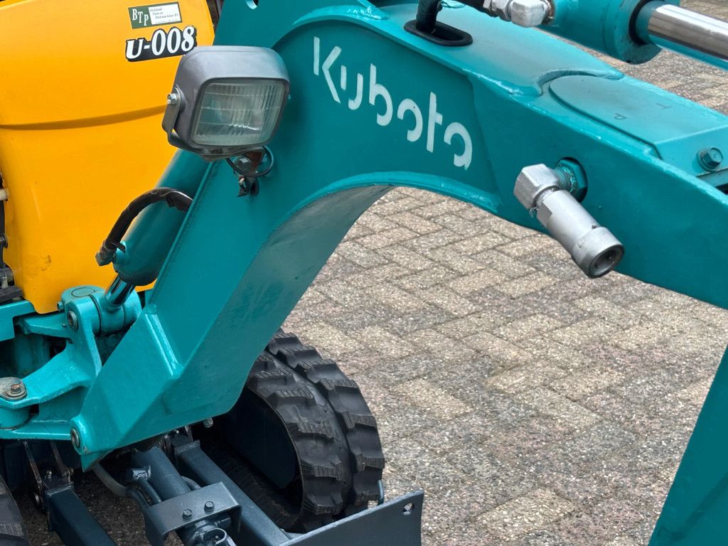 Kubota u-008 u008 gebruikte minigraver graafmachine