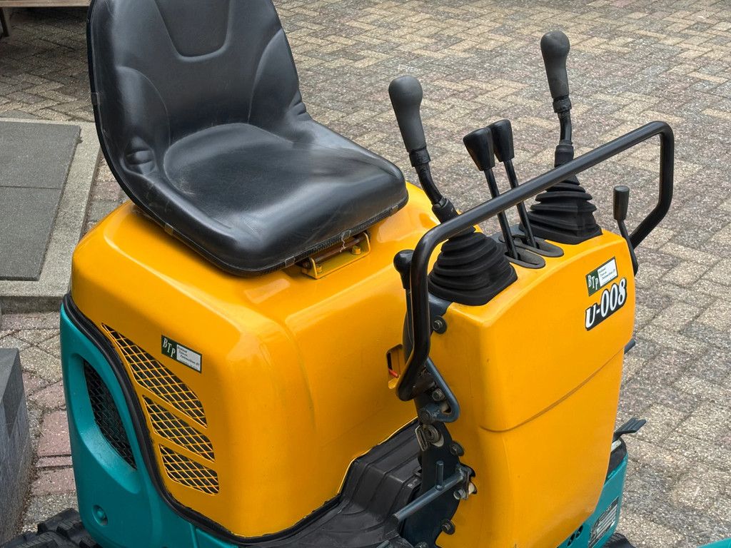 Kubota u-008 u008 gebruikte minigraver graafmachine