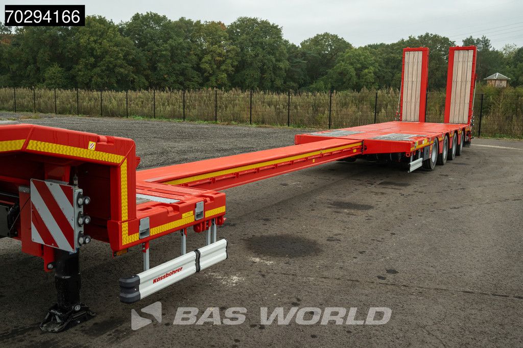 Kässbohrer LB4E 3 axles Extendable Ramps! 1x Lift 3x Steering Axle