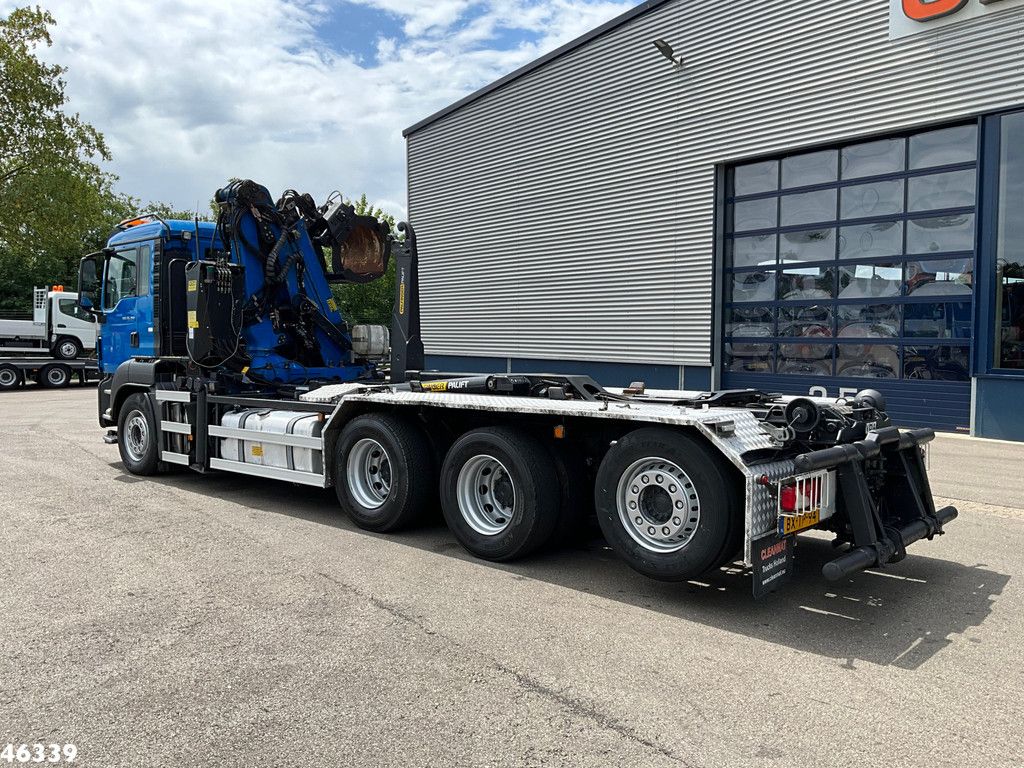 Man TGS 35.360 8x4 Palfinger 17 Tonmeter Z-kraan Just 203.968 km!