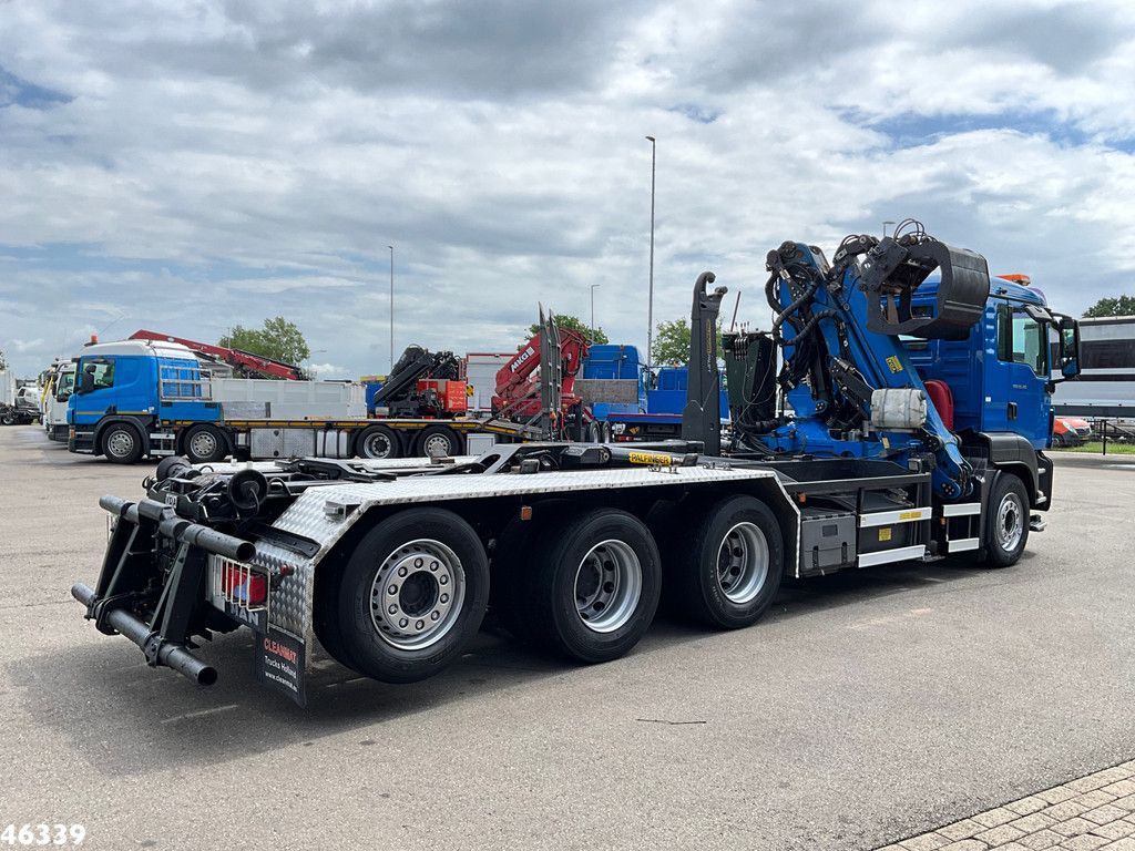 Man TGS 35.360 8x4 Palfinger 17 Tonmeter Z-kraan Just 203.968 km!