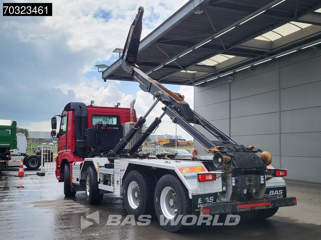 Volvo FMX 460 8X4 HIAB XR26Z56 containersystem Full Steel Big-Axle Retarder Euro 6