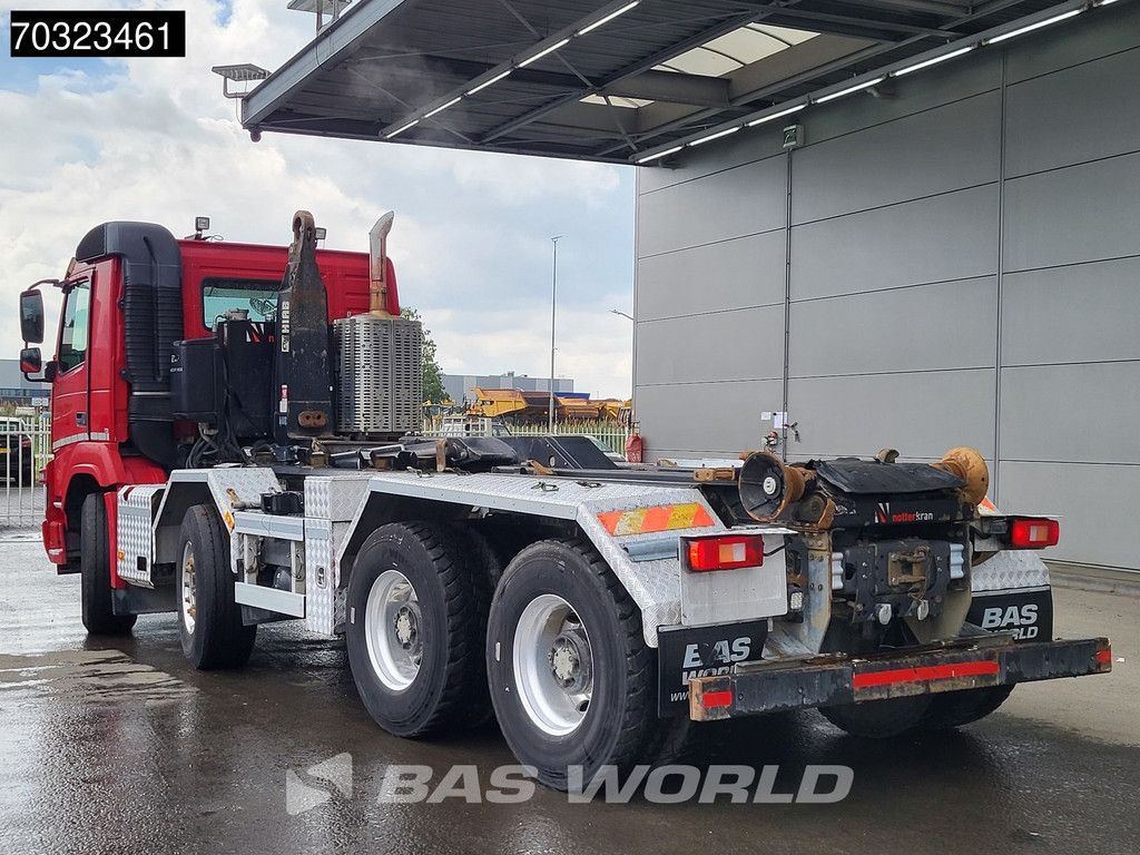 Volvo FMX 460 8X4 HIAB XR26Z56 containersystem Full Steel Big-Axle Retarder Euro 6