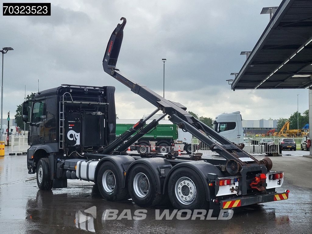 Mercedes Arocs Arocs 3253 8X4 HIAB XR24ZL59 containersystem Lift+steering axle Big-Axle Euro 6