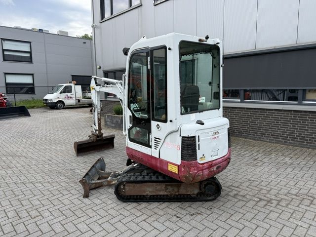 Takeuchi TB016 bj2007 1.7T Minigraver Minikraan Kubota CAT