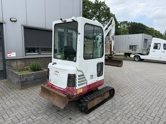 Takeuchi TB016 bj2007 1.7T Minigraver Minikraan Kubota CAT