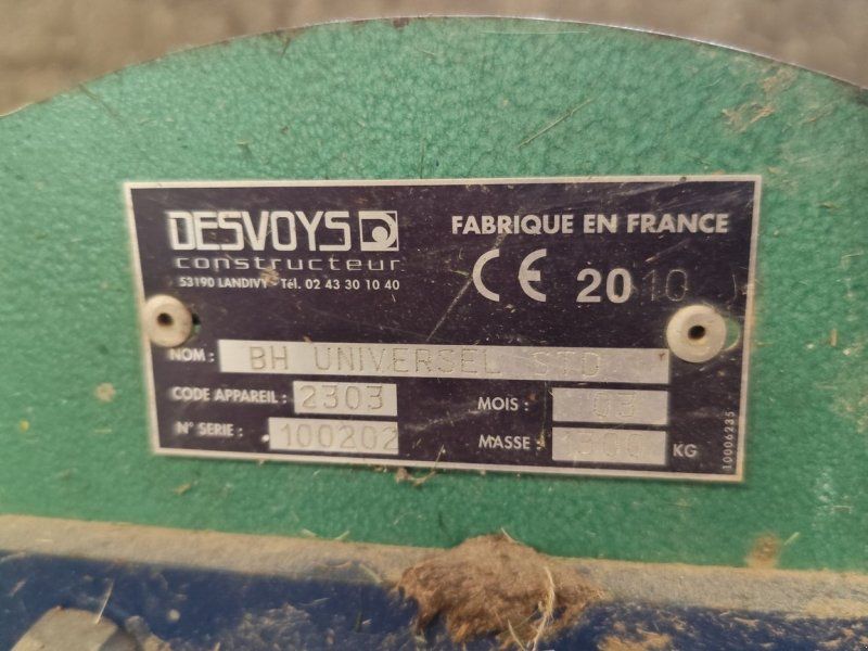 Desvoys Bh universelle 2,8