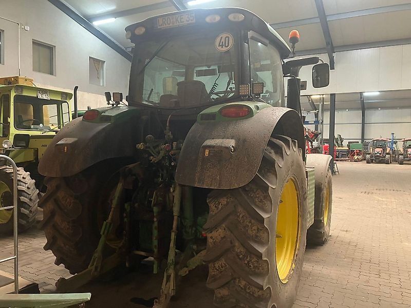 John Deere 6190R mit Frontlader und neuem Getriebe