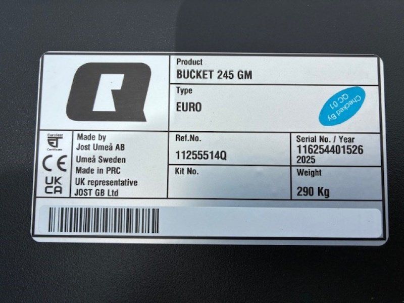 Quicke Universalschel GM 245 Euro