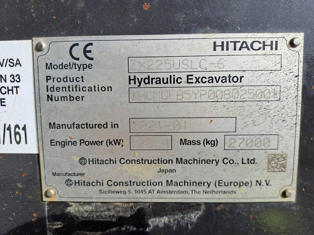 Hitachi ZX225USLC-6