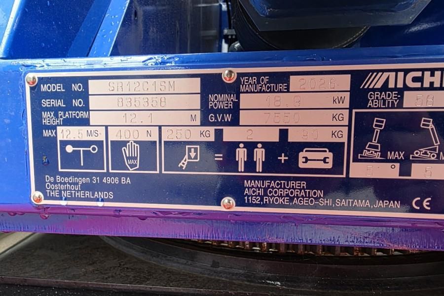 Aichi SR12C1SM Valid inspection, *Guarantee! Diesel, Tra