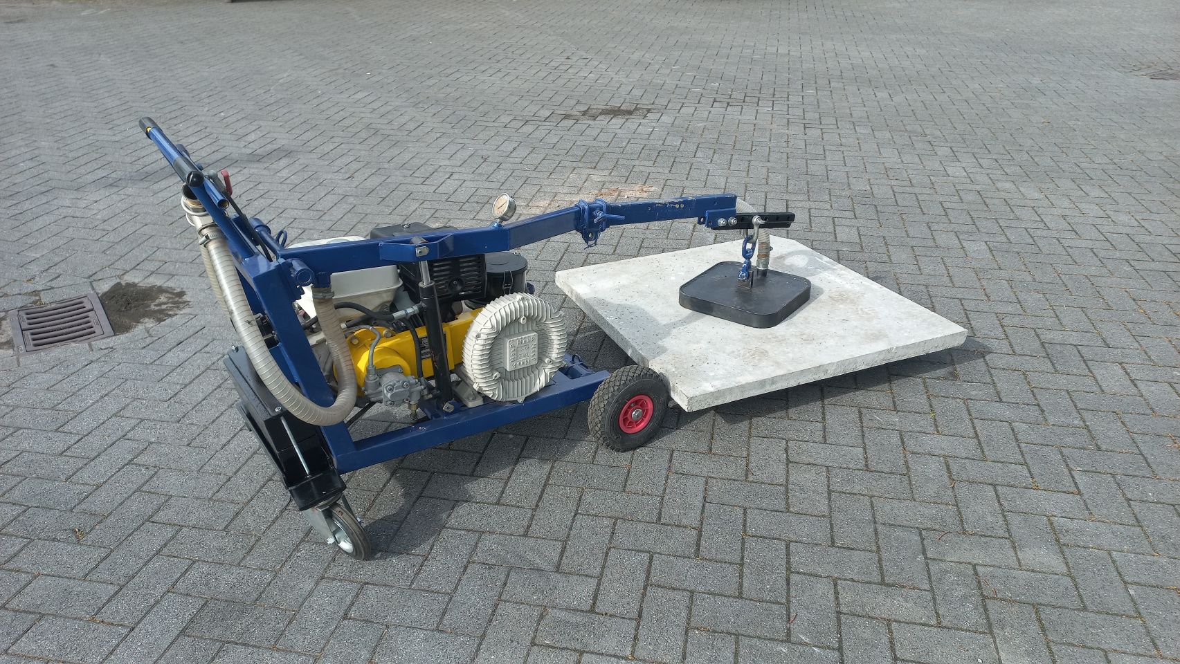 Tegel legmachine