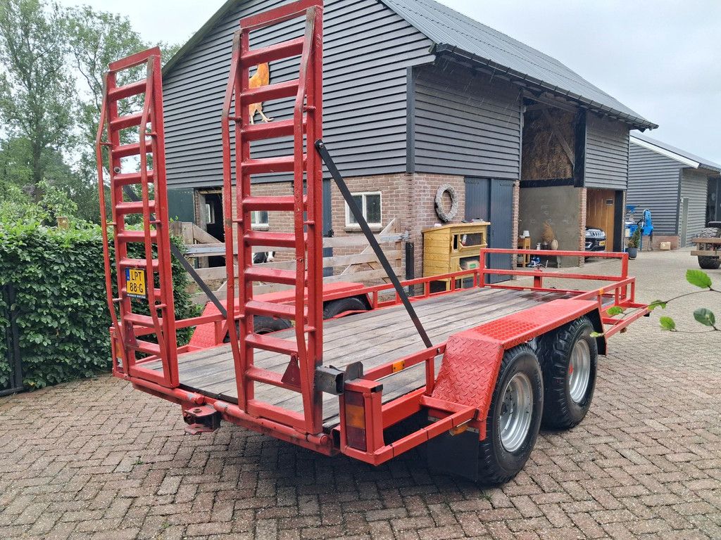 Zelfbouw Oprijwagen 6 ton hydro geremd