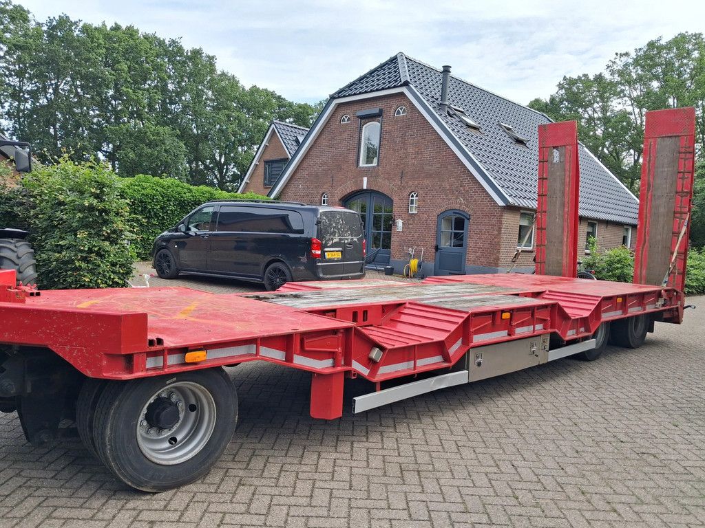 GS Diepladeroprijwagen 28 ton Bladgeveerd hydro rampen