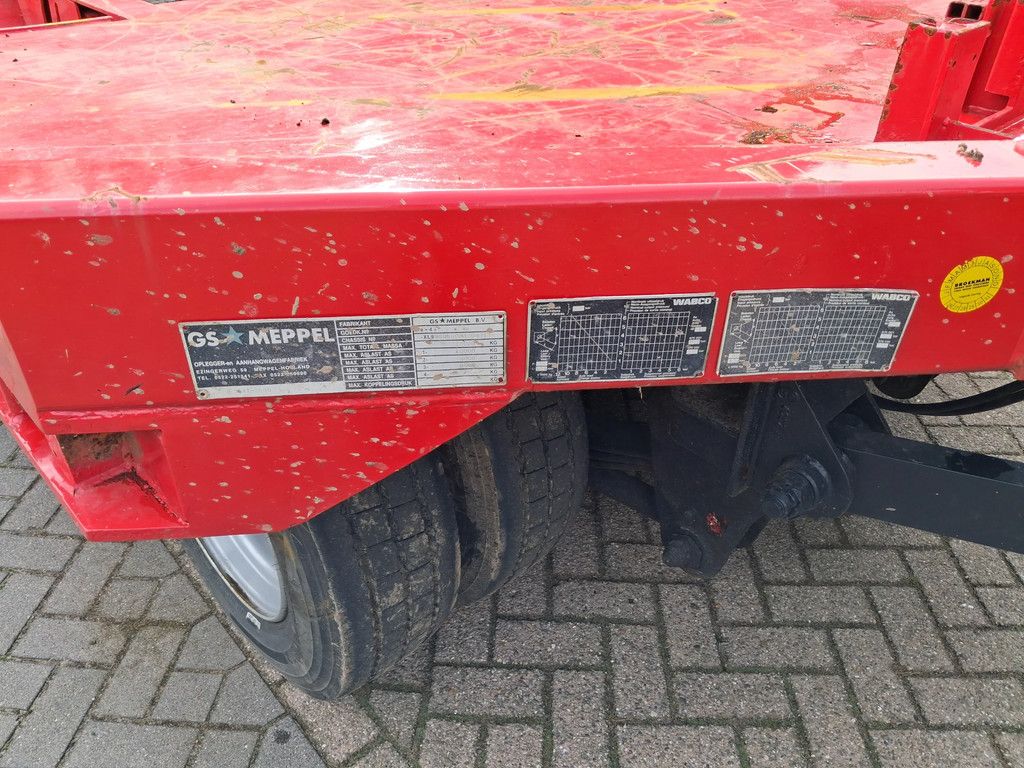 GS Diepladeroprijwagen 28 ton Bladgeveerd hydro rampen