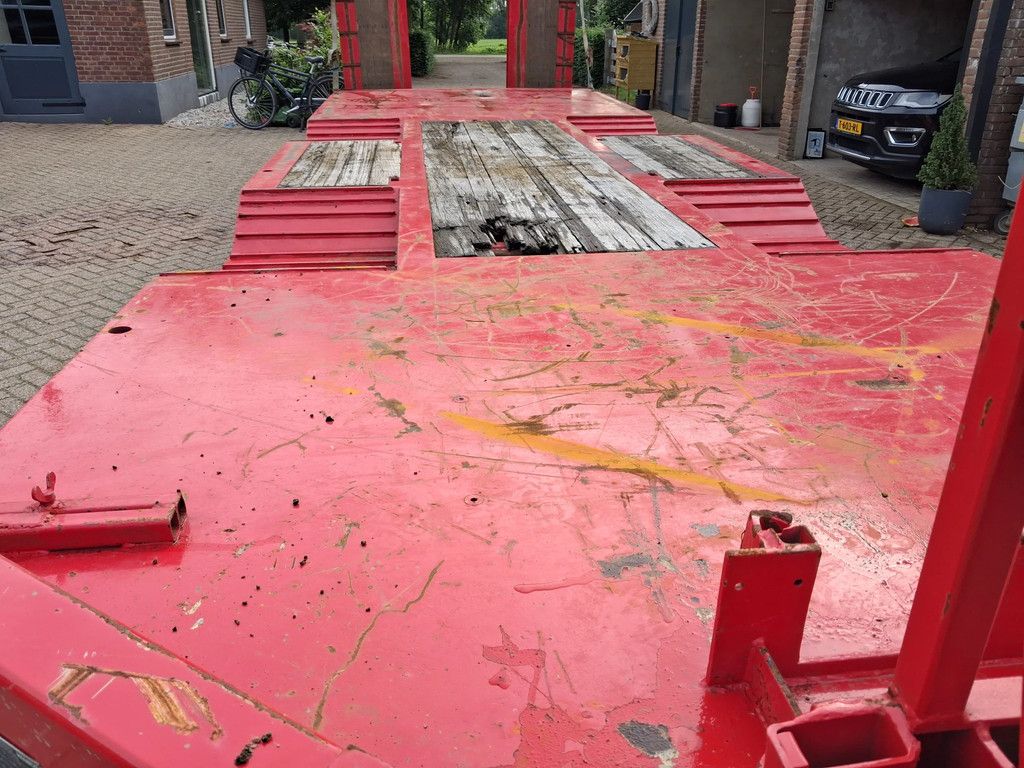 GS Diepladeroprijwagen 28 ton Bladgeveerd hydro rampen
