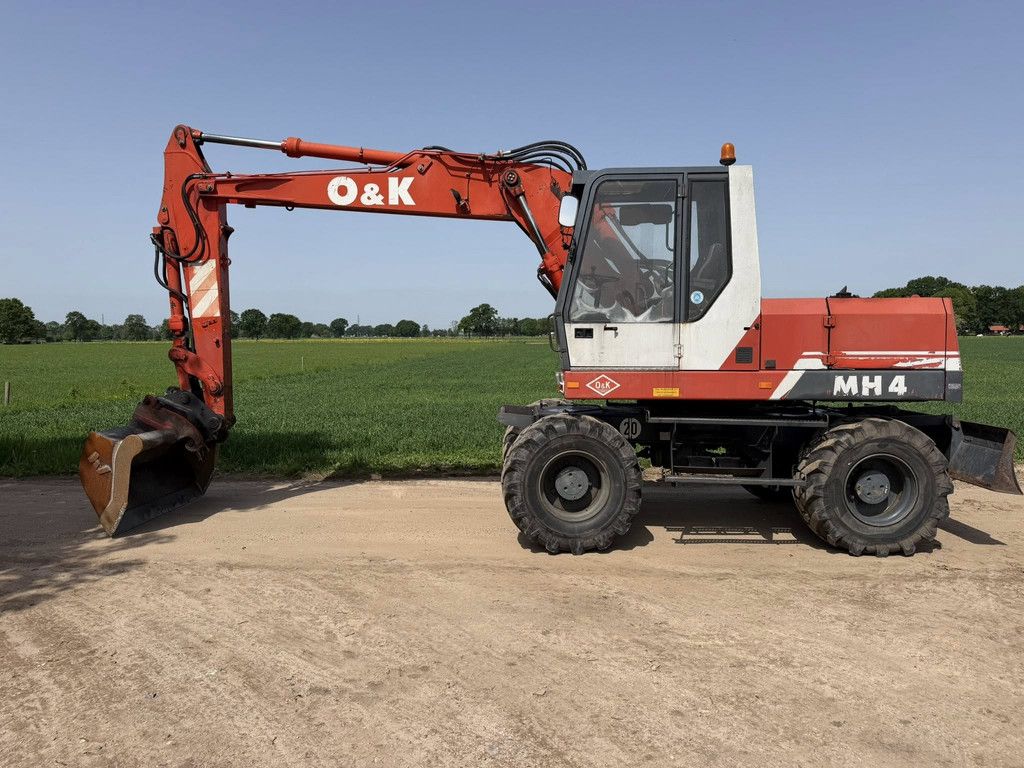 O & K Mobiele kraan