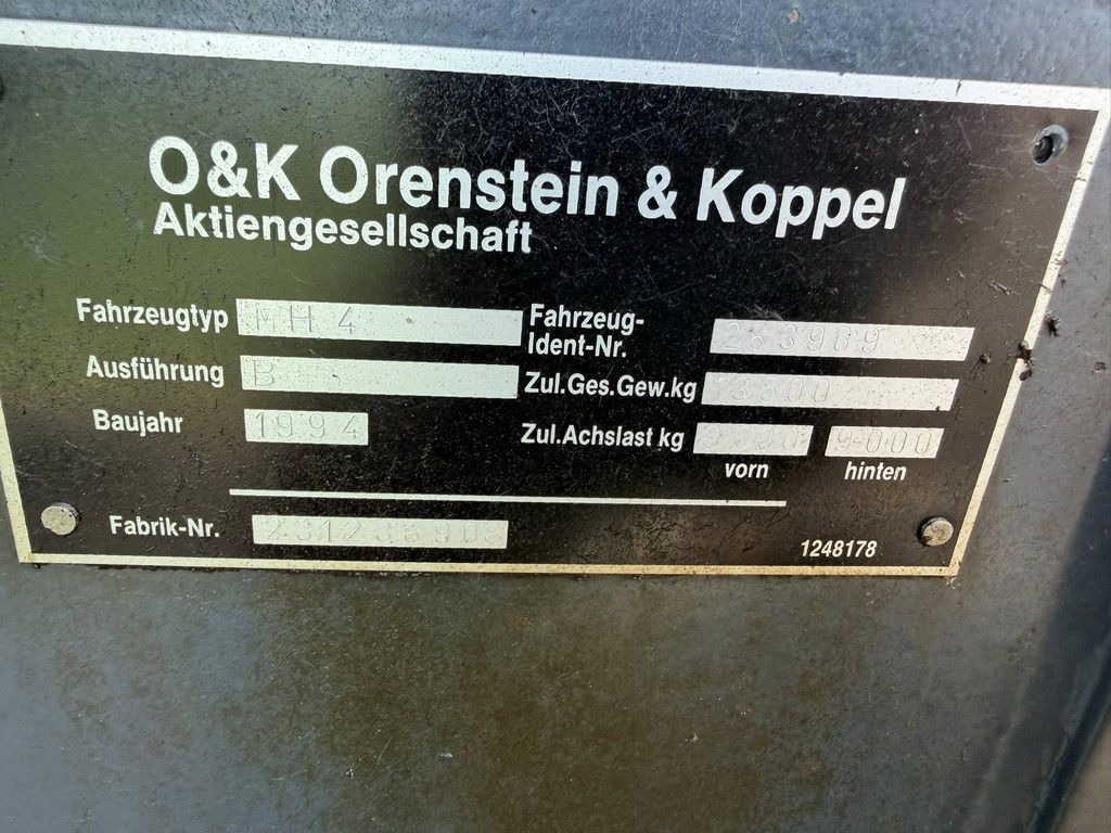 O & K Mobiele kraan