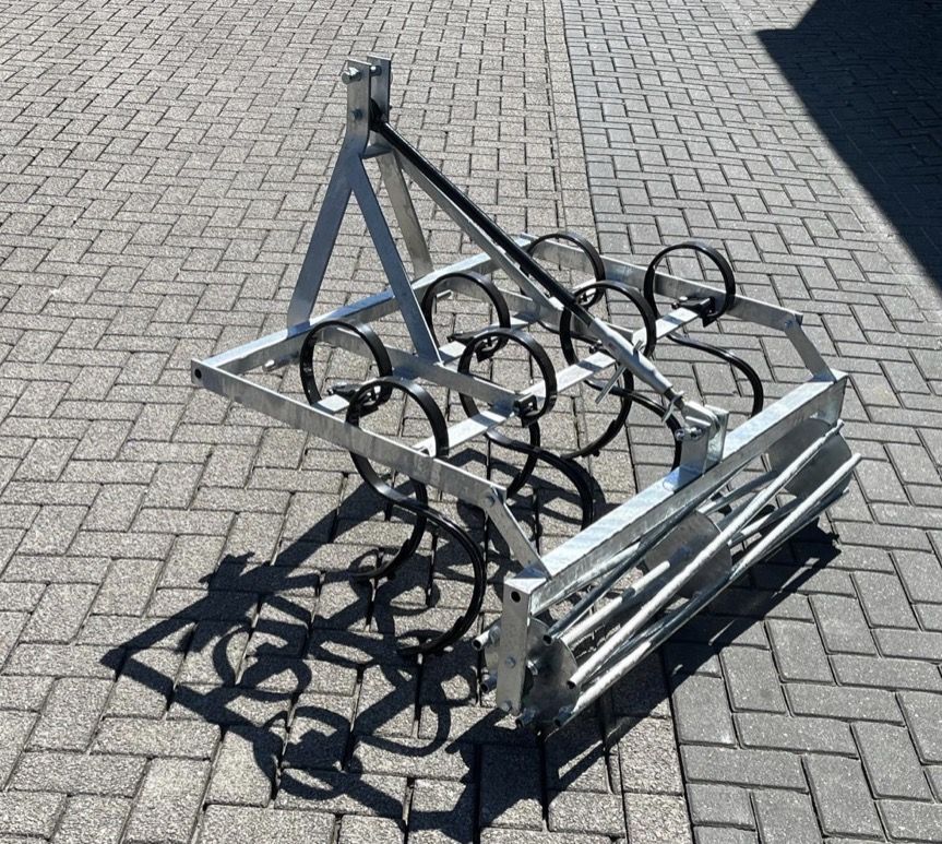 Triltand cultivator 110cm met kruimelrol - nieuw - verzinkt