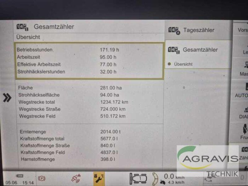 Claas TRION 740 TERRA TRAC