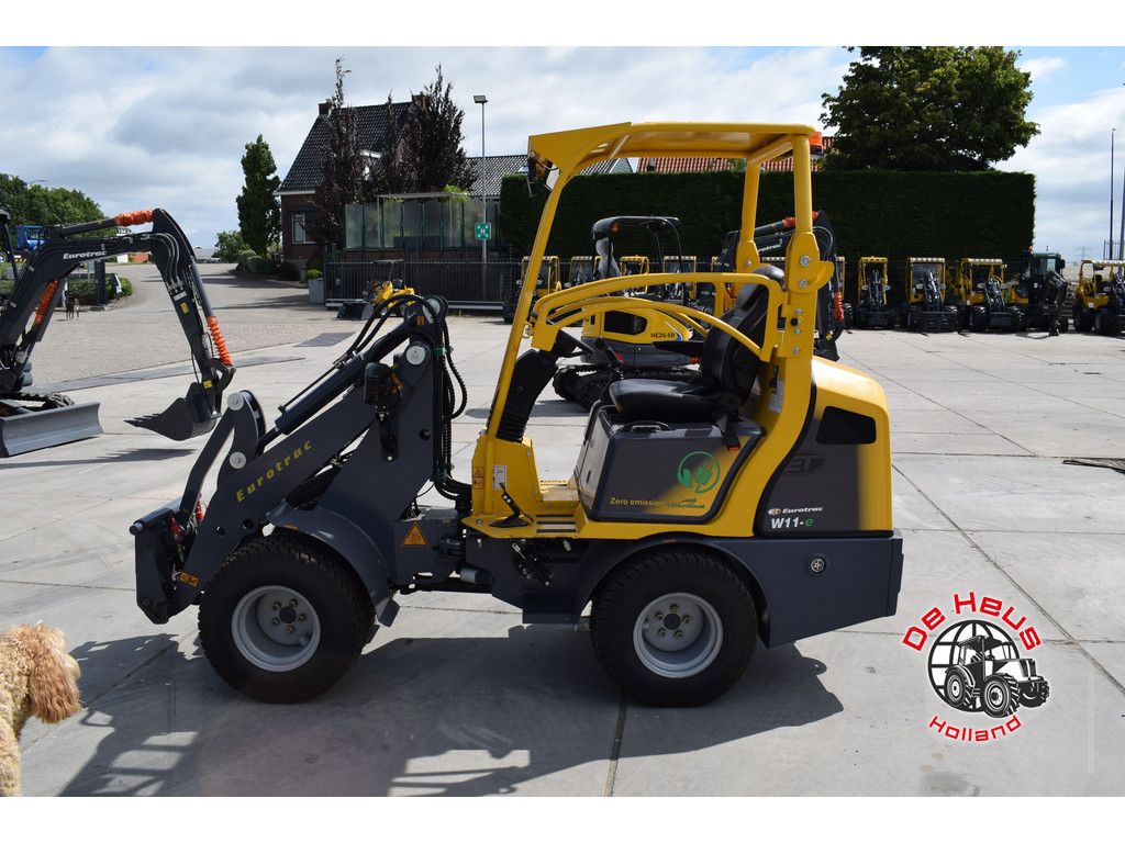 Eurotrac W11EM, electrisch.