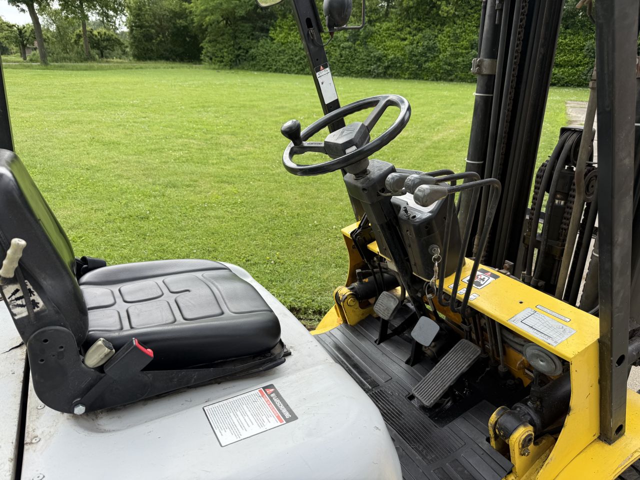 2.5 tonner diesel heftruck 3-delig freelift Sideshift 4500uur
