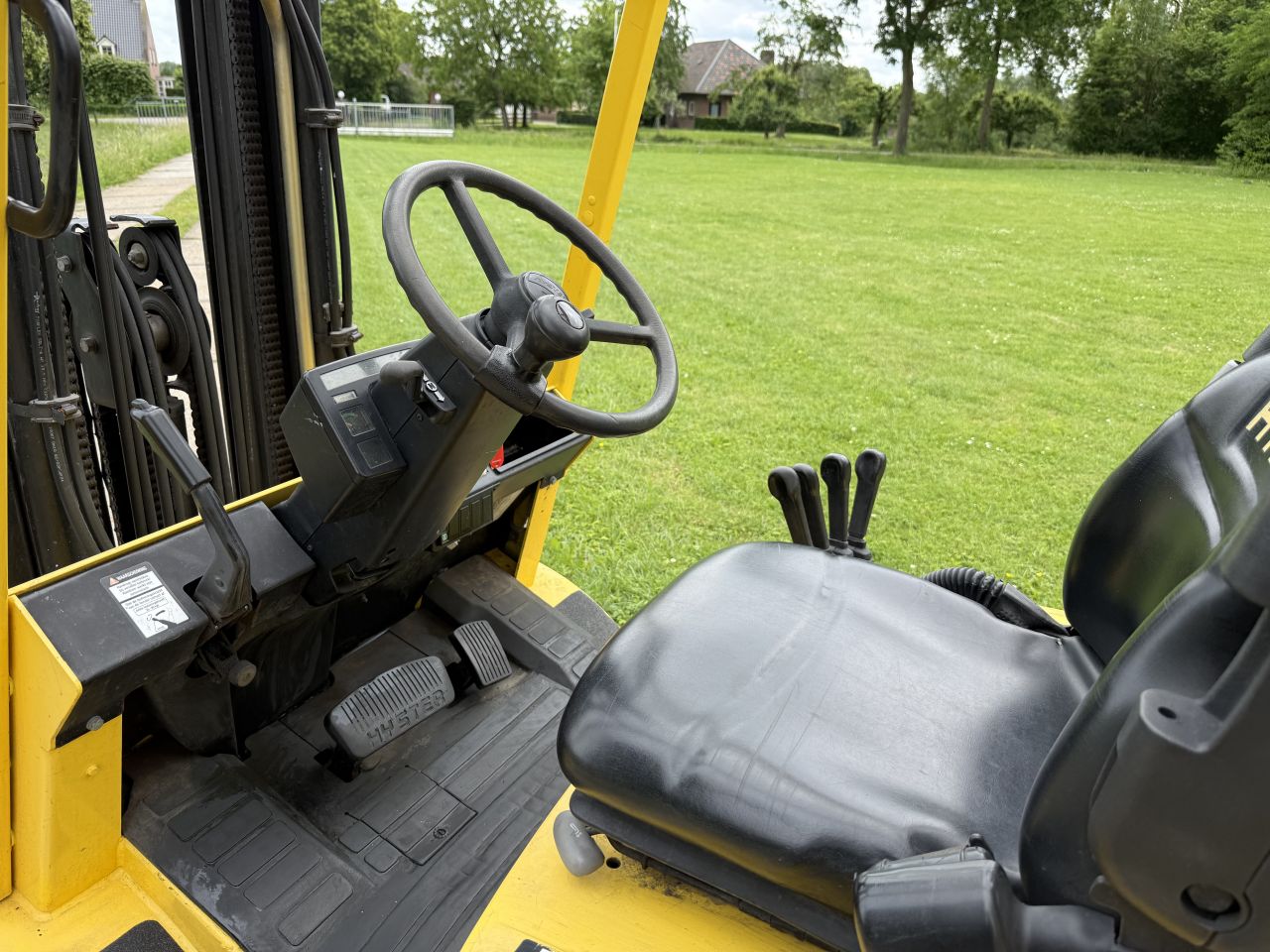Hyster 3.2 tonner lpg heftruck triplo 4.9m Sideshift 4e ventiel