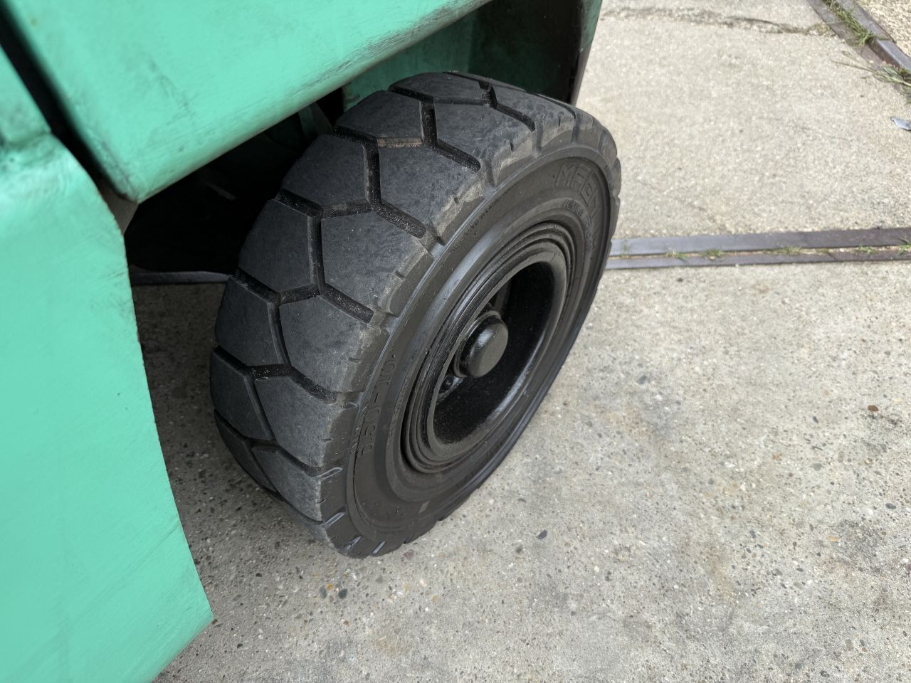 Mitsubishi 3.5 tonner diesel heftruck triplo freelift Sideshift