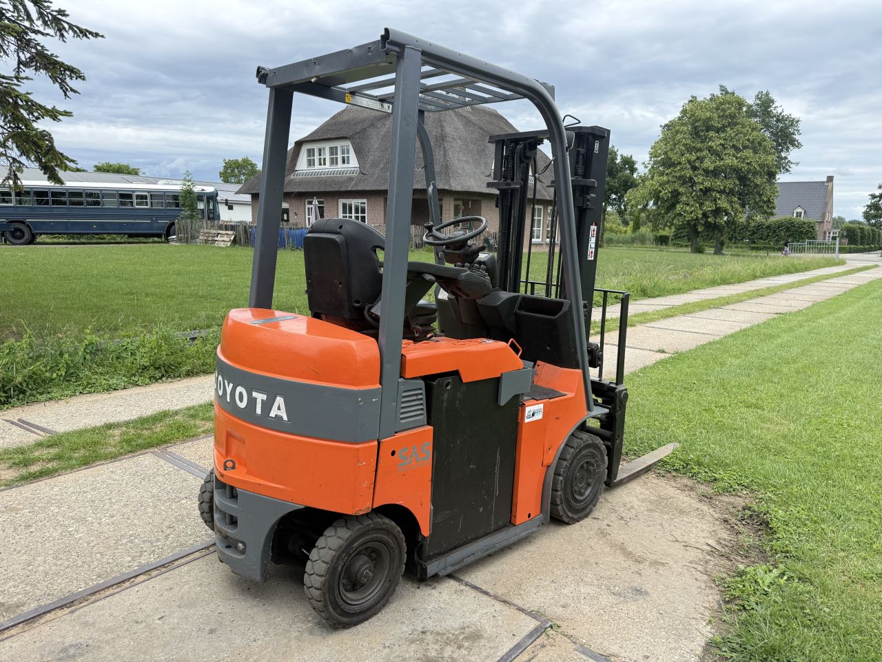 Toyota 1800KG elektrische heftruck Sideshift Vorkversteller