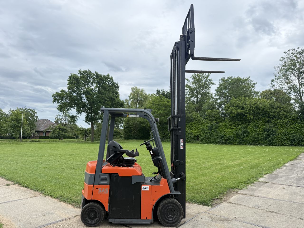 Toyota 1800KG elektrische heftruck Sideshift Vorkversteller