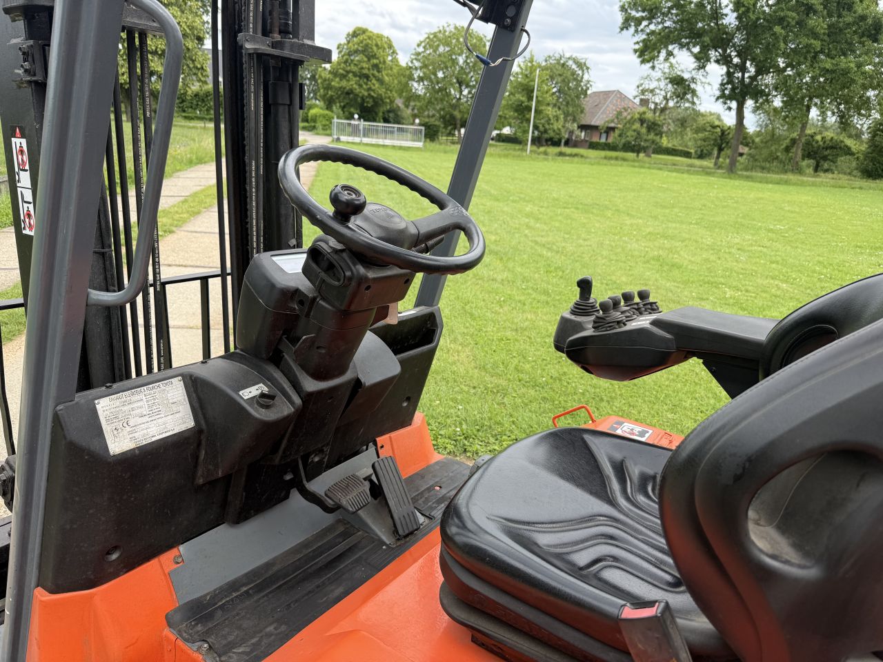 Toyota 1800KG elektrische heftruck Sideshift Vorkversteller