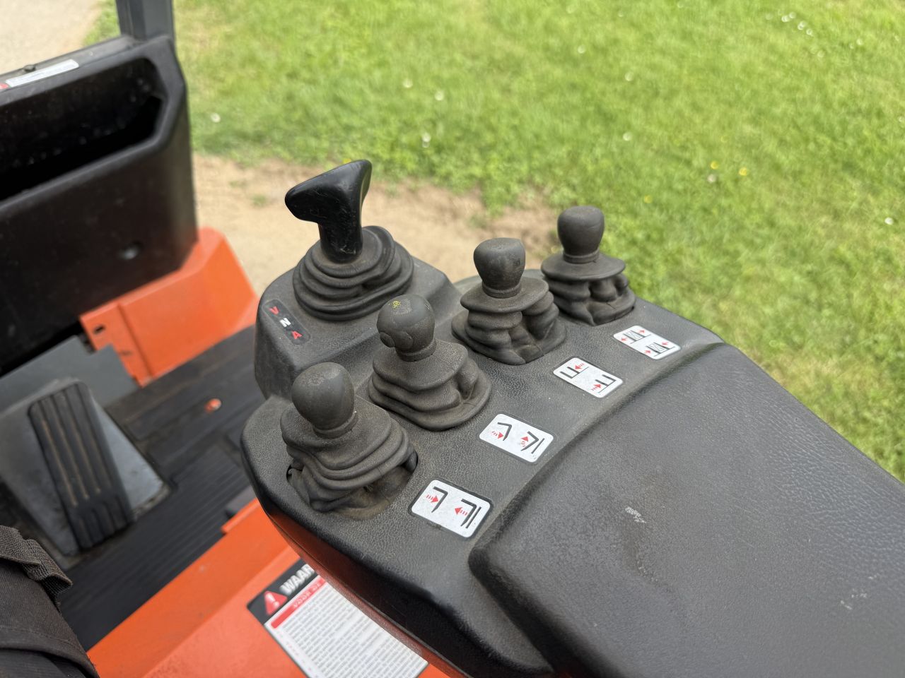 Toyota 1800KG elektrische heftruck Sideshift Vorkversteller
