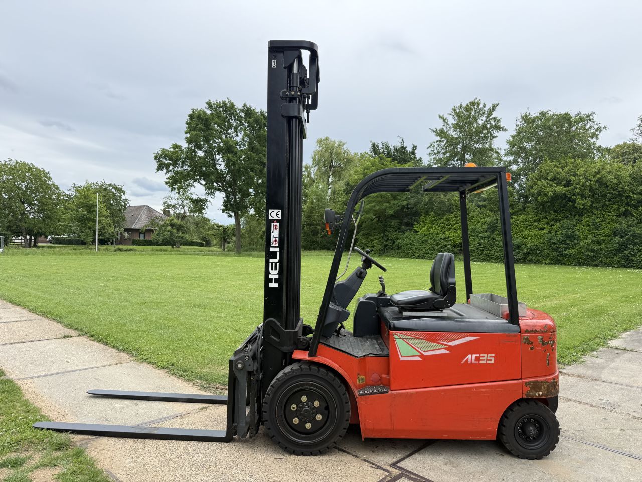 Heli 3.5 tonner elektrisch Sideshift vorkversteller 2200 uur