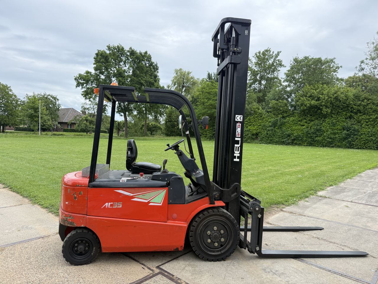 Heli 3.5 tonner elektrisch Sideshift vorkversteller 2200 uur