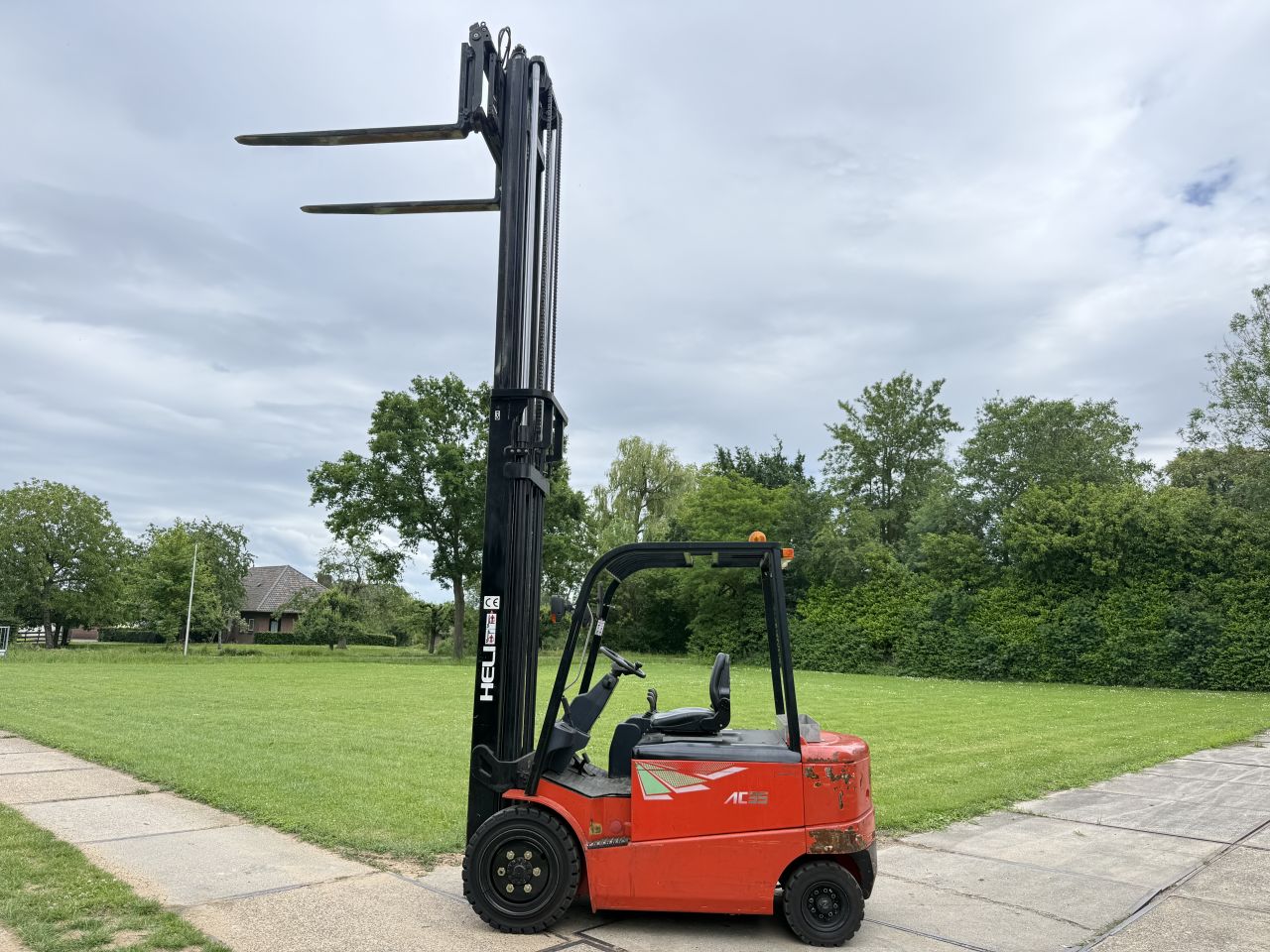 Heli 3.5 tonner elektrisch Sideshift vorkversteller 2200 uur