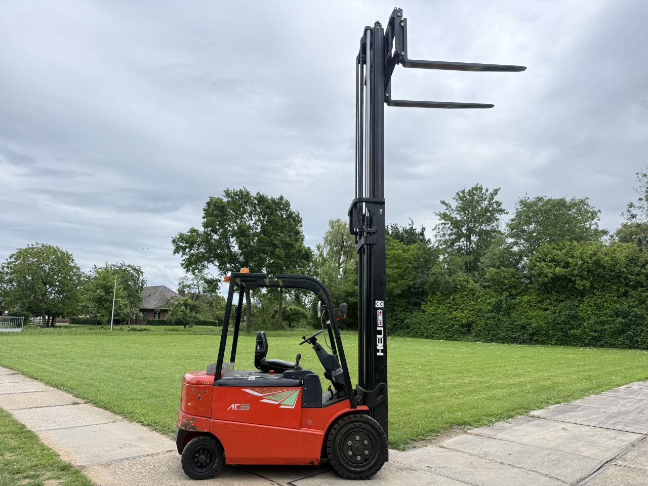 Heli 3.5 tonner elektrisch Sideshift vorkversteller 2200 uur