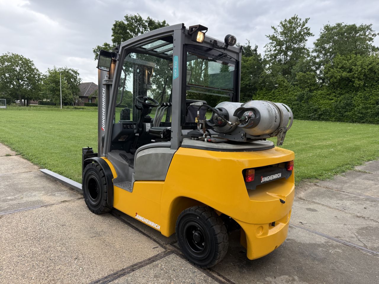 Jungheinrich 3 tonner lpg triplex Sideshift 1900uur 2017
