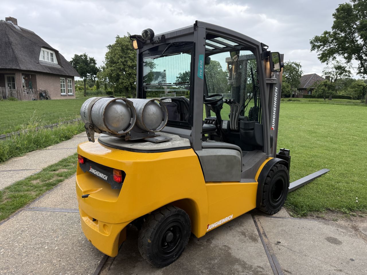Jungheinrich 3 tonner lpg triplex Sideshift 1900uur 2017