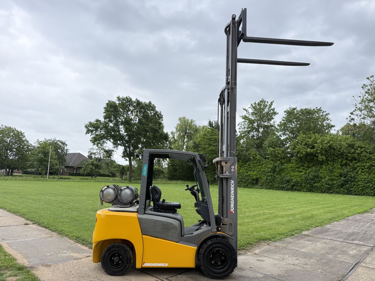 Jungheinrich 3 tonner lpg triplex Sideshift 1900uur 2017