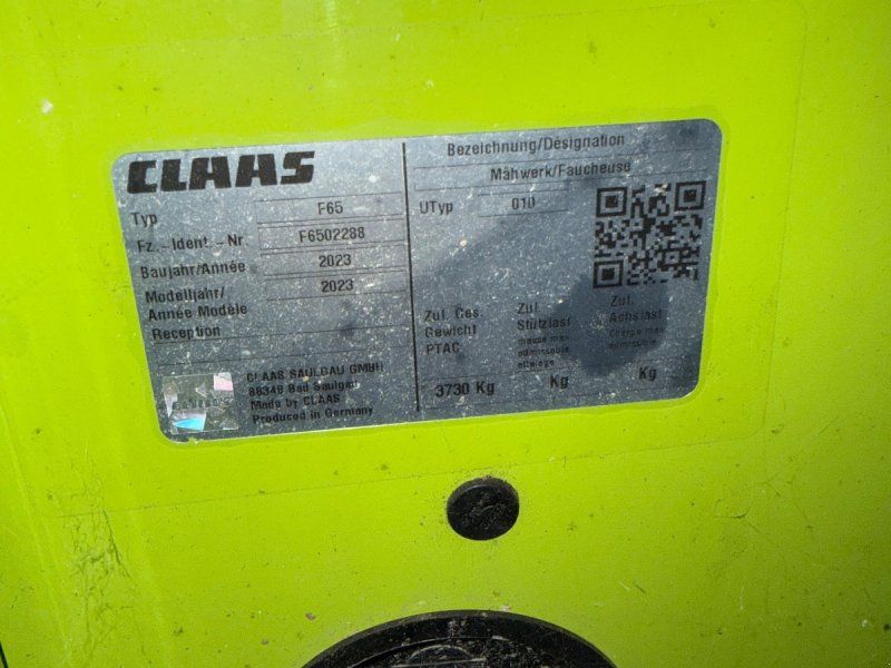 Claas Disco 9200