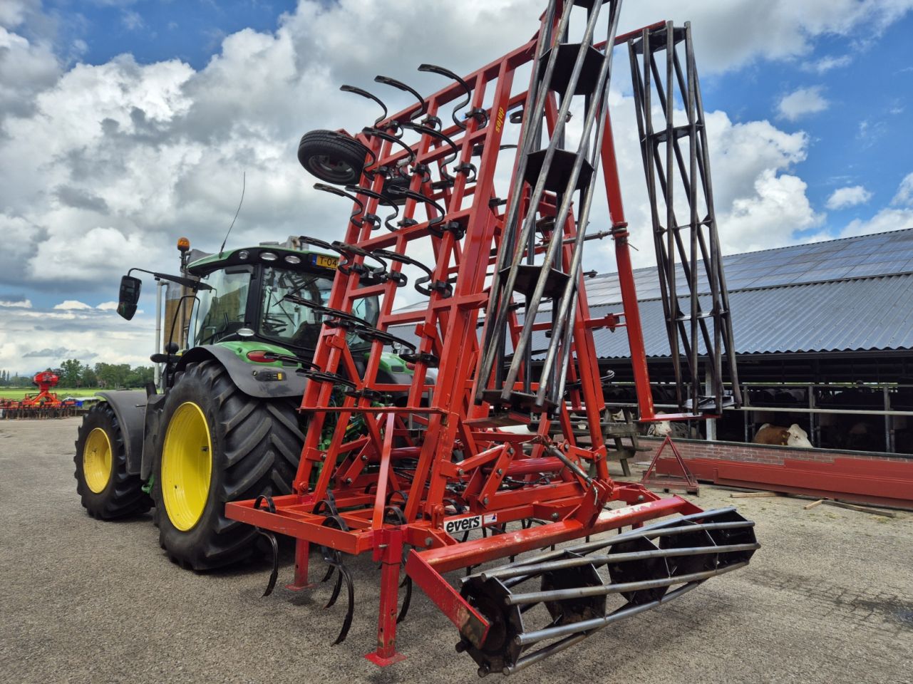 Evers Dales 8 meter triltand cultivator zaaibed bereider