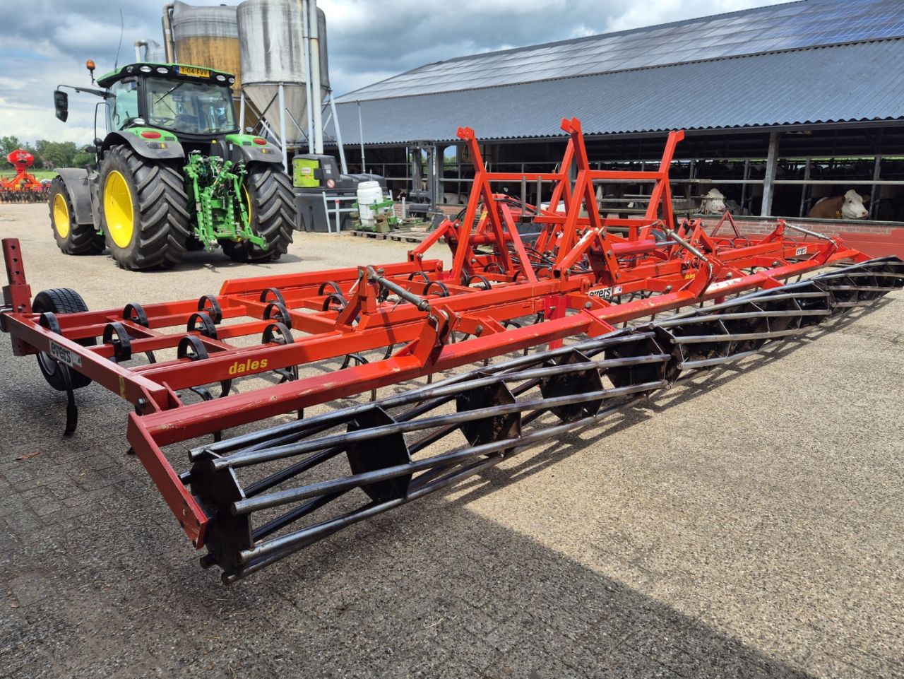 Evers Dales 8 meter triltand cultivator zaaibed bereider