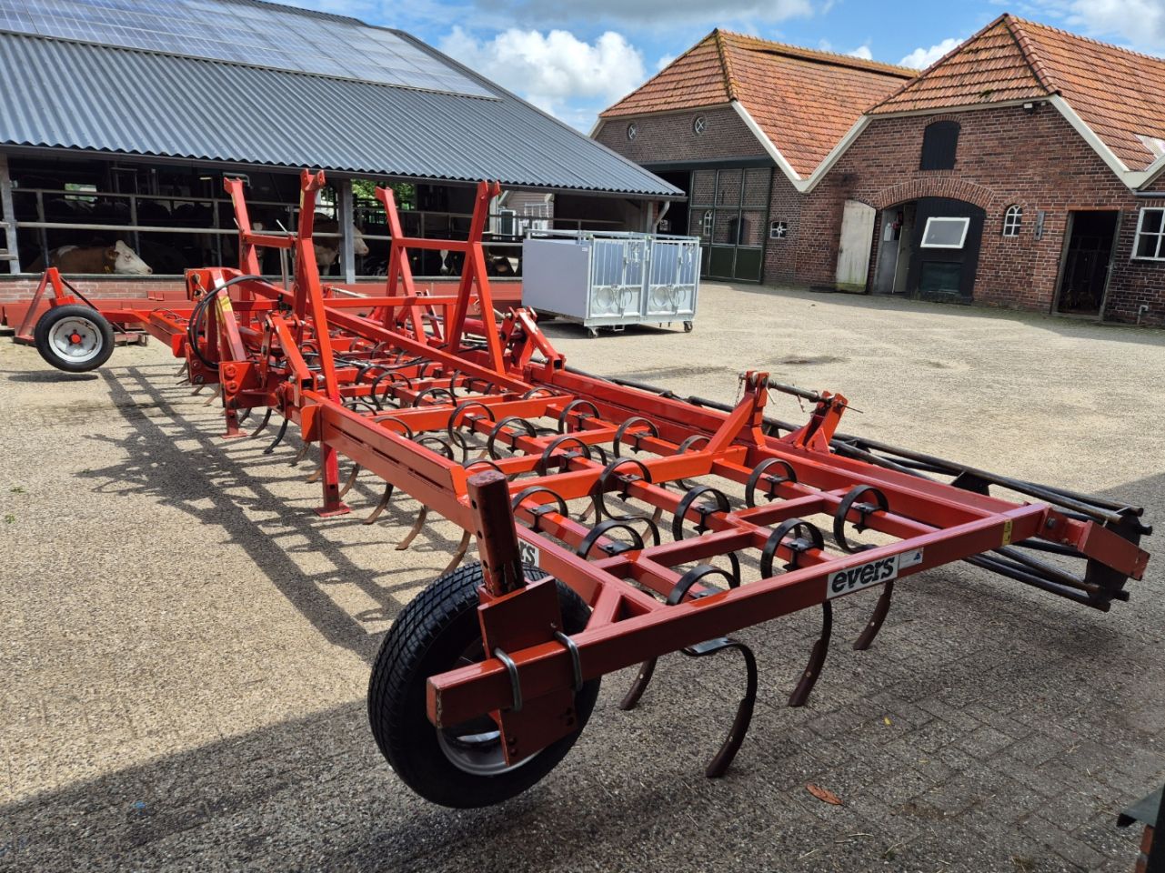 Evers Dales 8 meter triltand cultivator zaaibed bereider