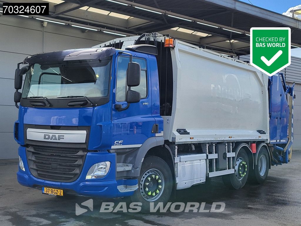 DAF CF 290 6X2 NL-Truck Geesink GPM III V 22H25 Steering axle Automatic EUro 6