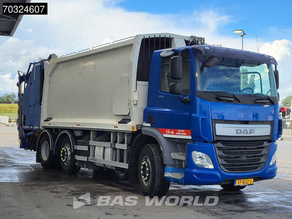 DAF CF 290 6X2 NL-Truck Geesink GPM III V 22H25 Steering axle Automatic EUro 6