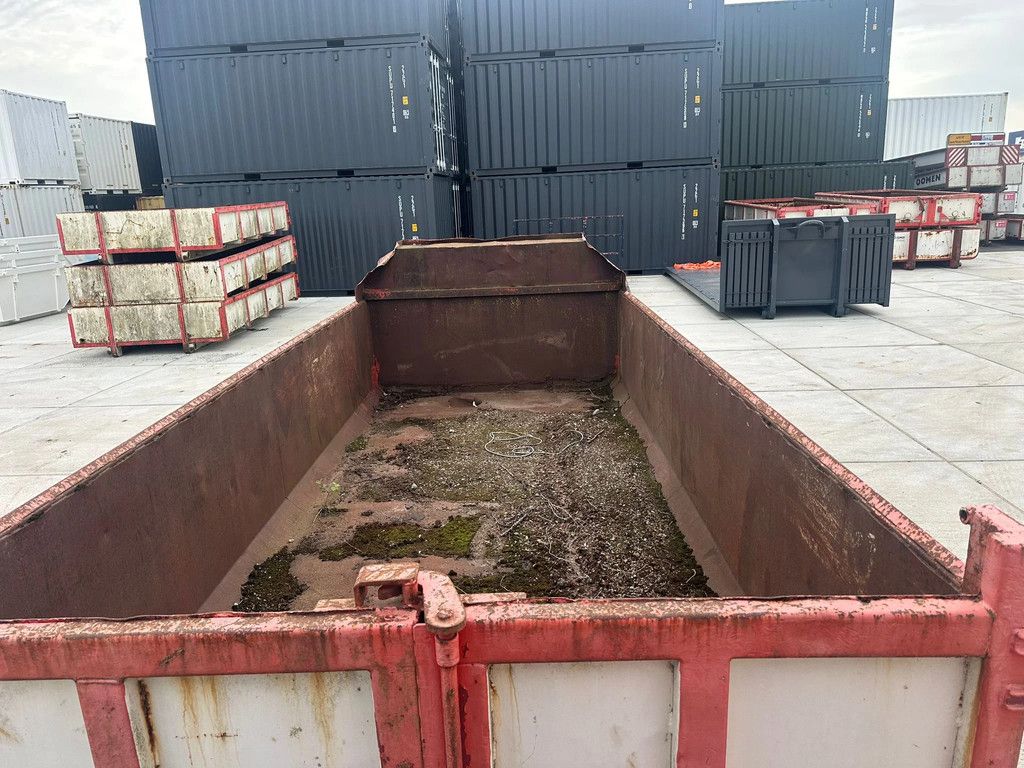 AJK Gebruikte 9m3 open container 5 meter lang